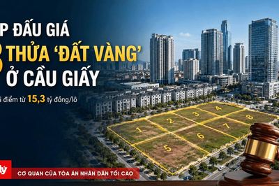 Hà Nội sắp đấu giá 8 thửa 'đất vàng' tại Cầu Giấy