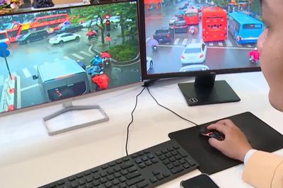 Đẩy mạnh ứng dụng camera AI bảo đảm giao thông an toàn