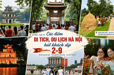 Các điểm di tích, du lịch của Hà Nội hút khách trong kỳ nghỉ lễ 2-9