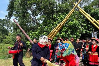 Độc đáo nghi lễ cầu mùa của người Nùng giữa lòng Hà Nội vào dịp 2-9