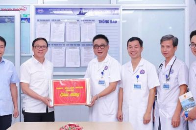 Hải Phòng thăm, động viên các kíp trực y tế dịp lễ Quốc khánh 2/9