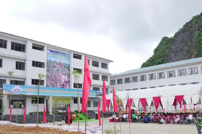 Các trường nội trú liên cấp vùng biên sẵn sàng bước vào năm học mới: 11 ngôi trường mới nơi biên cương Cao Bằng