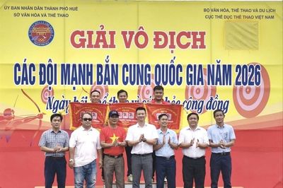 TP.HCM nhất toàn đoàn Giải các đội mạnh bắn cung Quốc gia 2026