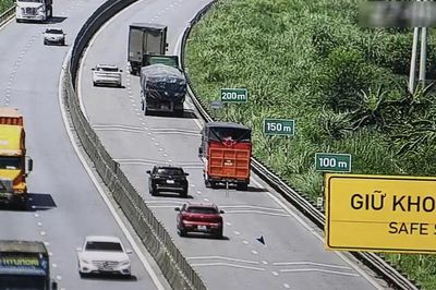 Cục Cảnh sát giao thông: Chỉ xử lý xe cố tình không giữ khoảng cách an toàn