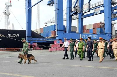 TPHCM: Tăng cường tuần tra khu vực cảng dịp Quốc khánh 2-9