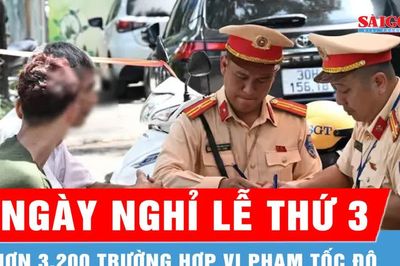 Hơn 2.500 trường hợp vi phạm nồng độ cồn trong ngày thứ 3 kỳ nghỉ lễ Quốc khánh