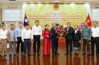 Lễ kỷ niệm 81 năm Quốc khánh Việt Nam tại Savannakhet (Lào)