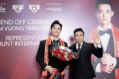 Người mẫu Trần Tiến Dũng tranh tài tại cuộc thi nam vương International 2026