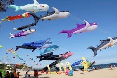Festival diều 'Bay cùng gió biển Sầm Sơn'