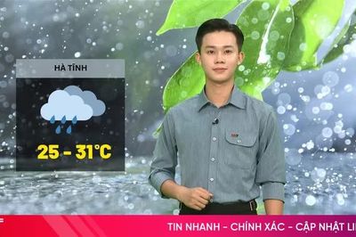 Dự báo thời tiết Hà Tĩnh ngày 31/8: Mưa rào rải rác, chiều tối mưa dông