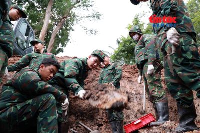 Xuyên lễ tìm kiếm hài cốt liệt sĩ tại Công viên Lê Thị Riêng