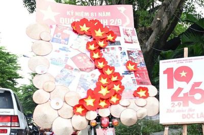 Phố phường Tp.Đồng Nai rực rỡ cờ hoa mừng Quốc khánh 2/9
