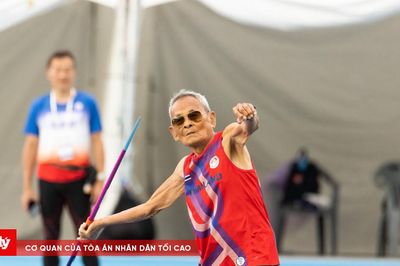 107 tuổi vẫn thi đấu, cụ ông Thái Lan giành HCV thứ hai tại giải điền kinh thế giới