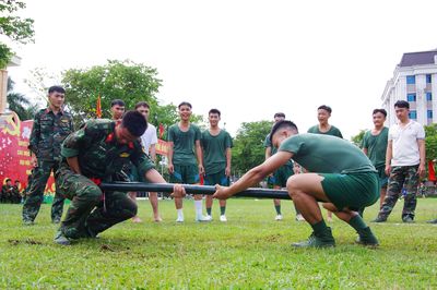 Sôi nổi giải thể thao lực lượng vũ trang tỉnh