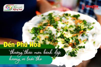 [Video] Đến Phú Hòa, thưởng thức món bánh đập hương vị tuổi thơ