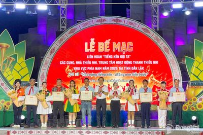 Đội nhạc kèn Nhà Văn hóa thanh thiếu nhi thành phố Đồng Nai đạt xuất sắc tại liên hoan năm 2026