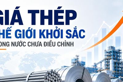 Giá thép thế giới khởi sắc, thị trường trong nước chưa điều chỉnh