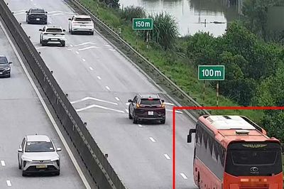 Cục CSGT: Trước mắt tập trung xử lý xe kinh doanh vi phạm khoảng cách trên cao tốc