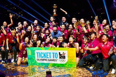 Bóng chuyền nữ Thái Lan thắng Trung Quốc, giành quyền dự Olympic 2028