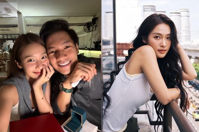 Khả Ngân trước khi được cầu hôn