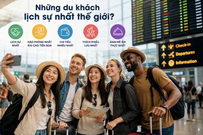 Du khách nước nào nào lịch sự nhất thế giới?