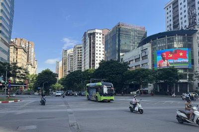 Giao thông trung tâm Thủ đô khá thông thoáng trong ngày nghỉ Lễ