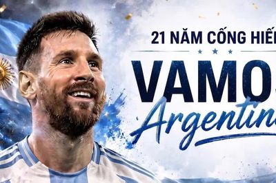 [Infographic] Messi khép lại 21 năm cống hiến cho đội tuyển Argentina