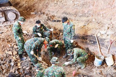 Tận tâm tìm kiếm, quy tập hài cốt liệt sĩ