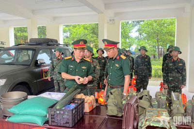 Lữ đoàn 205: Chủ động bảo đảm thông tin liên lạc phục vụ phòng, chống thiên tai, tìm kiếm cứu nạn
