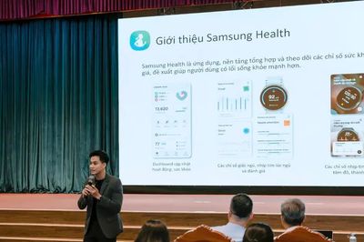 Samsung số hóa thói quen sức khỏe qua Galaxy Watch
