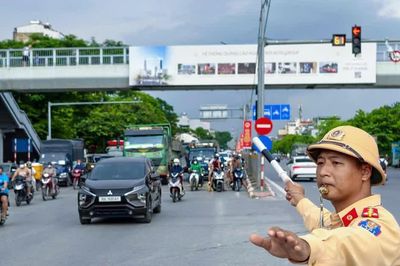 CSGT Hà Nội huy động 100% quân số sẵn sàng đón người dân trở lại Thủ đô sau kỳ nghỉ lễ
