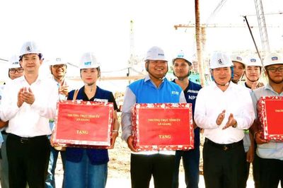15.500 người làm xuyên lễ trên công trường APEC ở Phú Quốc