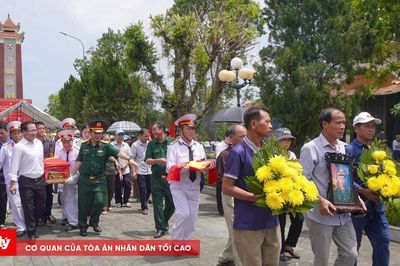 Đón Liệt sĩ trở về đất mẹ sau 47 năm