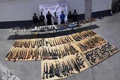 Mexico thu giữ lượng lớn súng đạn buôn lậu từ Mỹ