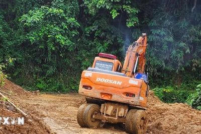 Nghệ An: Giao thông trên đường độc đạo Mường Xén-Mường Típ trở lại bình thường