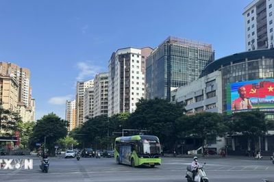 Giao thông trung tâm Thủ đô khá thông thoáng trong ngày nghỉ Lễ
