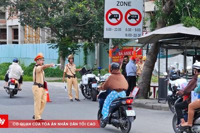 CSGT TP.HCM tăng cường điều tiết giao thông dịp lễ