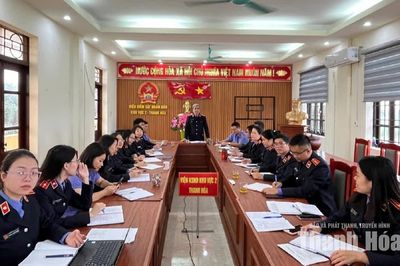 Viện Kiểm sát Nhân dân khu vực 2 đẩy mạnh phòng, chống tham nhũng, tiêu cực