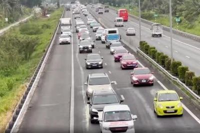Cảnh sát giao thông: Mở làn khẩn cấp, giải tỏa ùn ứ trên cao tốc TP. Hồ Chí Minh - Trung Lương - Mỹ Thuận