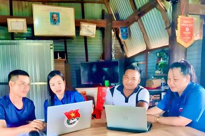“Cà phê số” nối nhịp học kỹ năng số ở cơ sở