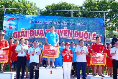 Sôi nổi Giải đua thuyền đuôi én