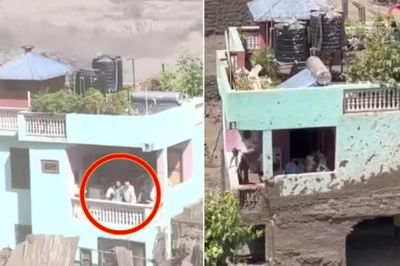 Ngôi nhà xanh sống sót kỳ diệu giữa lũ dữ, chủ nhà: "Đã chuẩn bị tinh thần cùng chết"