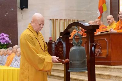 Hơn 400 giới tử Đại giới đàn Thanh Kiểm Phật lịch 2570 dự kỳ tuyển Phật trường tại Việt Nam Quốc Tự