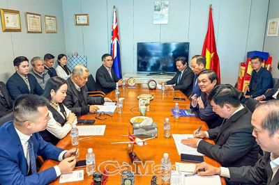 Cà Mau kết nối đối tác, mở đường cho thuỷ sản vào Australia