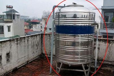 Cảnh báo quan trọng với những gia đình đang đặt bồn nước trên sân thượng