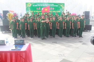 Ra mắt lực lượng Trật tự viên du lịch TNXP tại phường Vũng Tàu