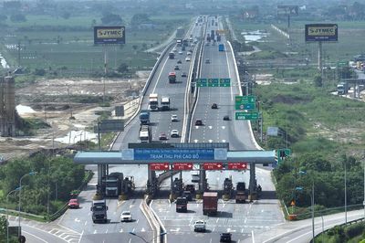 CSGT dự kiến 'mượn' làn ngược chiều cao tốc Cao Bồ - Pháp Vân để giảm ùn tắc