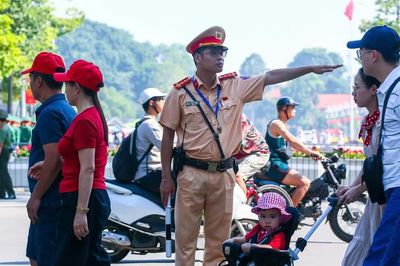 Chủ động phương án bảo đảm ATGT phục vụ nhân dân viếng Chủ tịch Hồ Chí Minh dịp 2-9