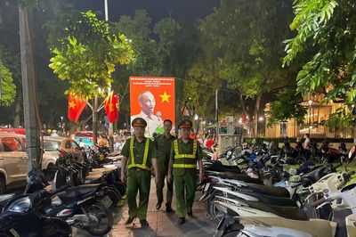 Những điểm gửi xe miễn phí góp phần mang an vui cho ngày Tết Độc lập
