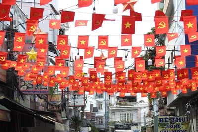 TPHCM: Các tuyến đường rực rỡ cờ đỏ ngày Quốc khánh